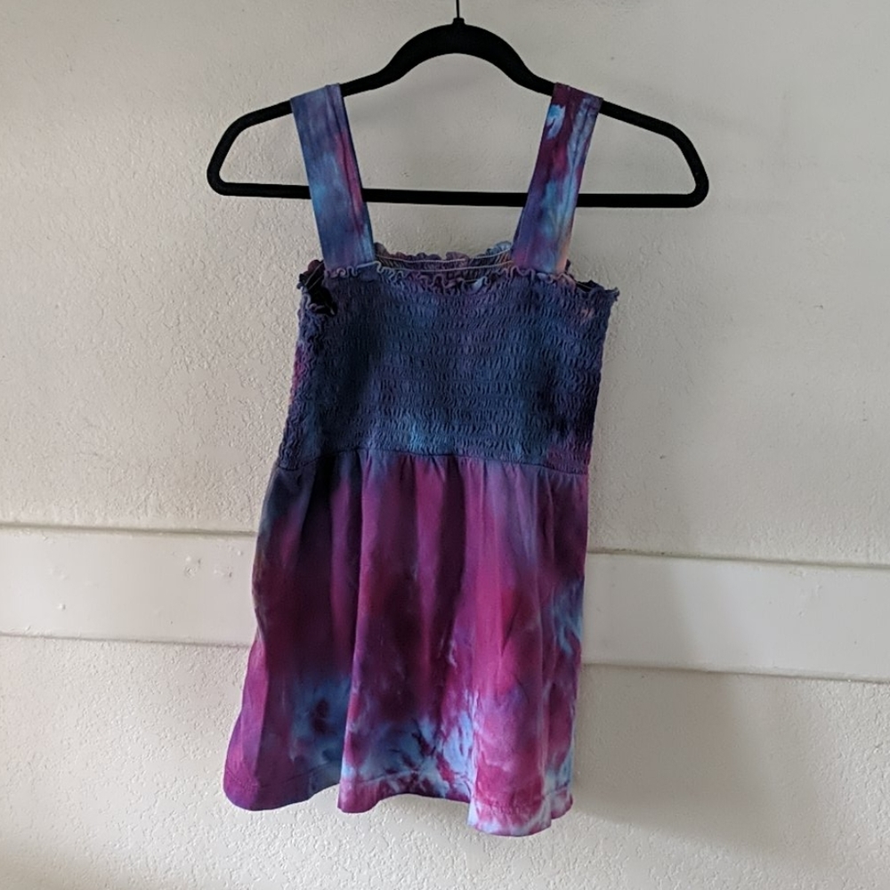 Tie Dyed Babydoll Top - Picture 5 of 9